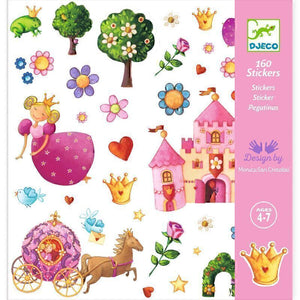 Princess Marguerite 160 Stickers - Djeco