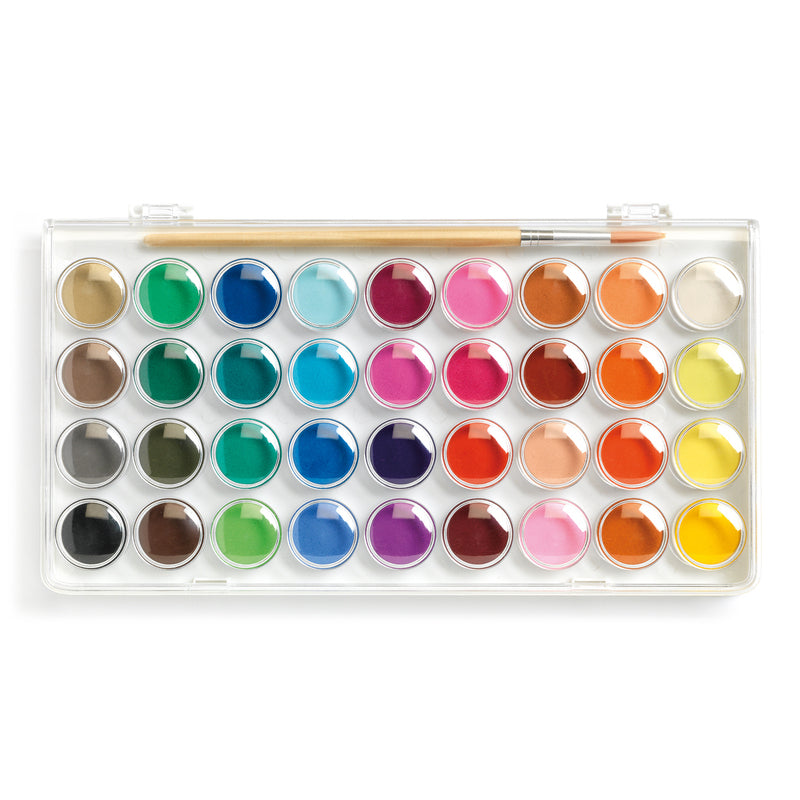 Paint Palette - 36 Colours - Djeco