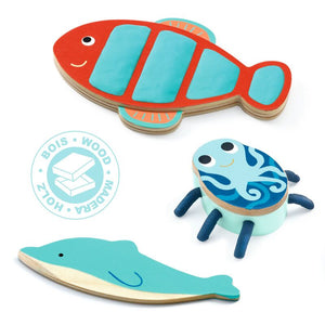 My Sea Creatures Dough Set - Djeco