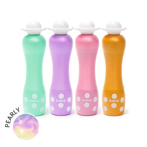 4 Pearl-effect Foam Markers - Djeco