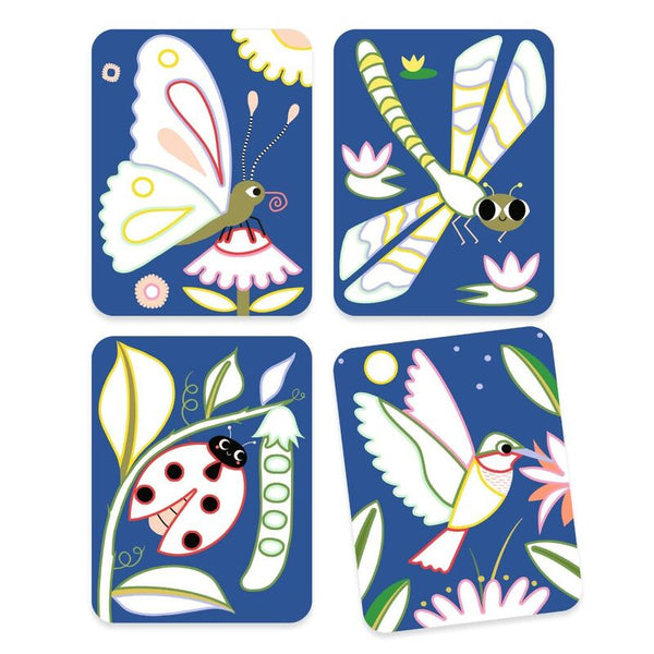 Creepy Crawlies Bug Painting Set with Palette - Djeco