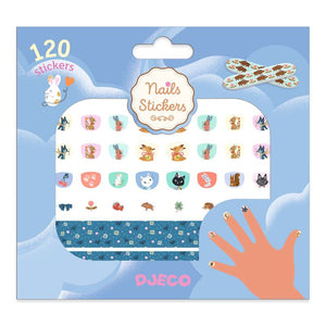 120 Cutie Nail Stickers - Djeco