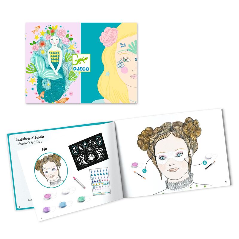 Pearl Face Painting Activity Kit - Djeco