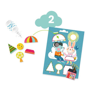 The Cat and His Friends Multi Craft Kit - Djeco