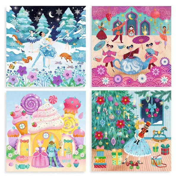 Nutcracker Fairytales to Decorate Decal Set - Djeco