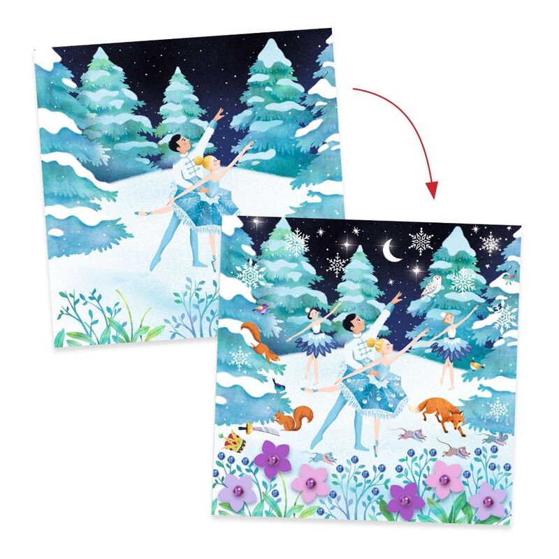 Nutcracker Fairytales to Decorate Decal Set - Djeco