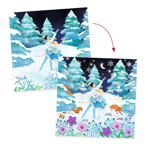 Nutcracker Fairytales to Decorate Decal Set - Djeco