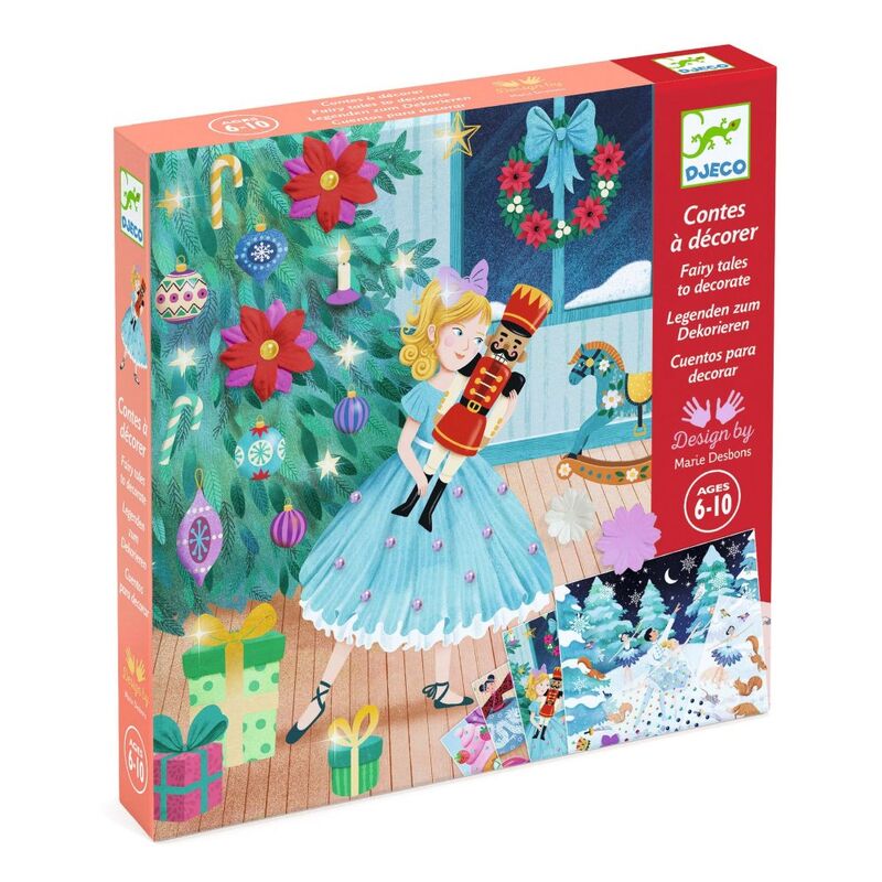 Nutcracker Fairytales to Decorate Decal Set - Djeco