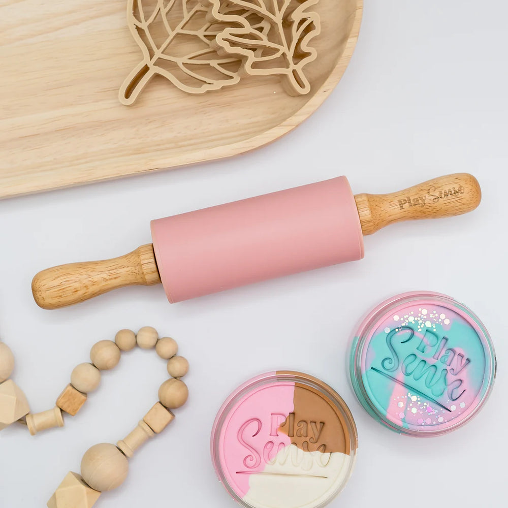 Roller - Playdough Rolling Pin - Pink - Play Sense