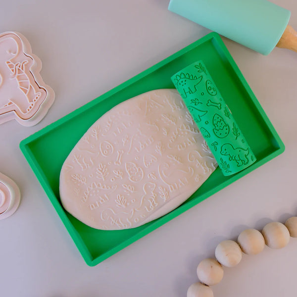 Eco Textured Roller | Dinosaur - Play Sense