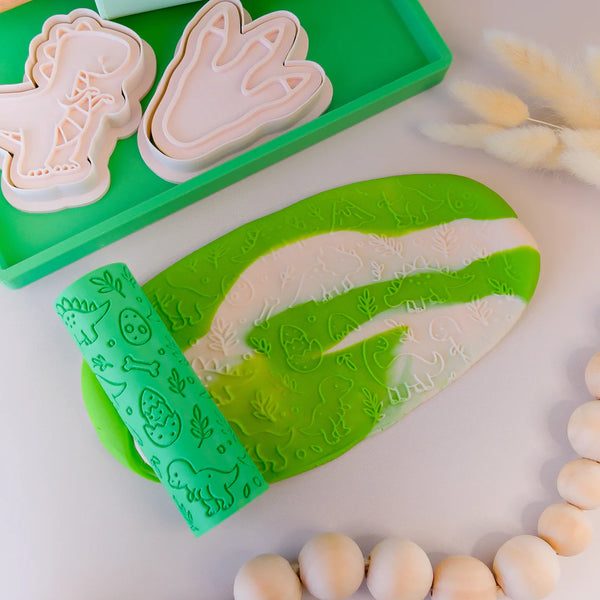 Eco Textured Roller | Dinosaur - Play Sense