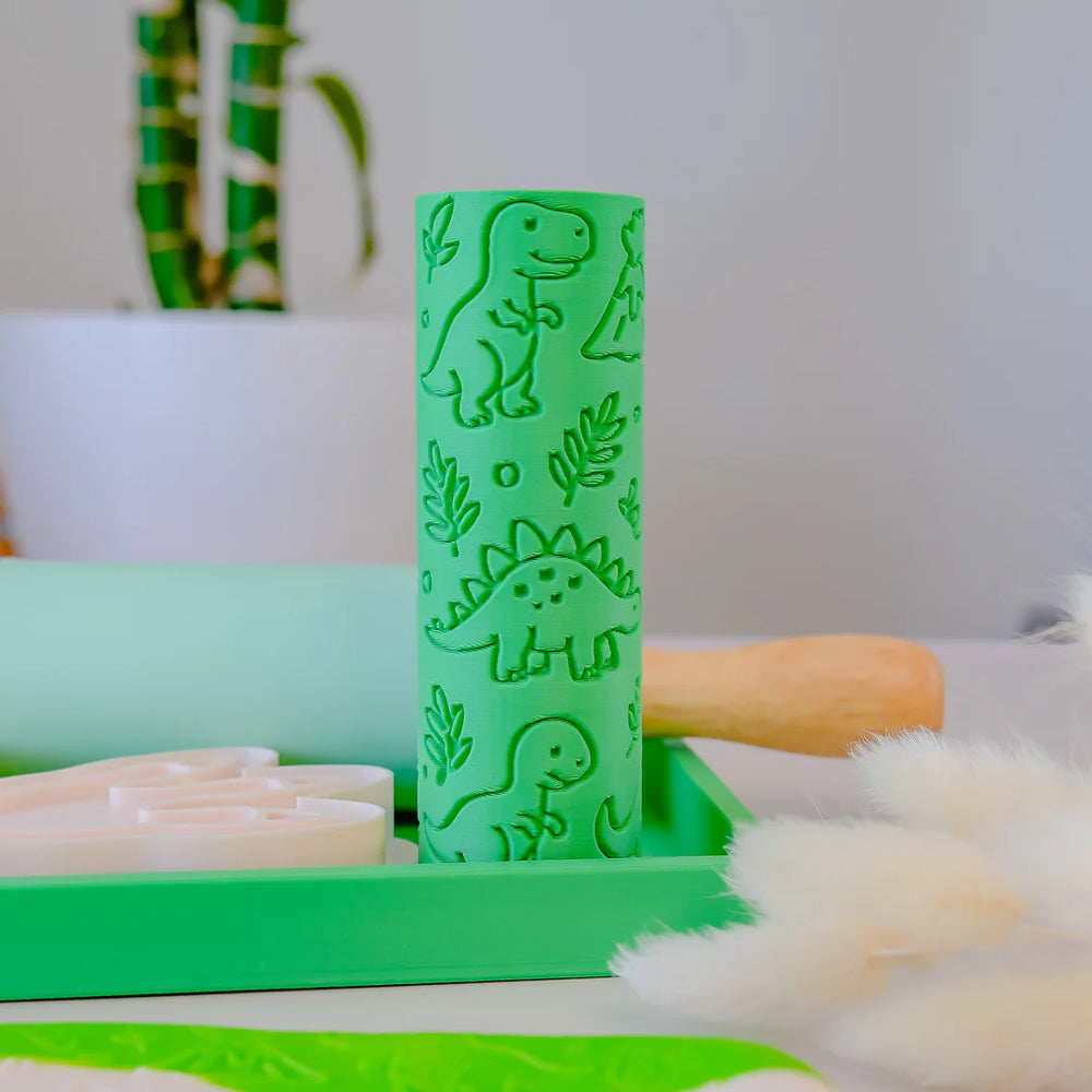 Eco Textured Roller | Dinosaur - Play Sense