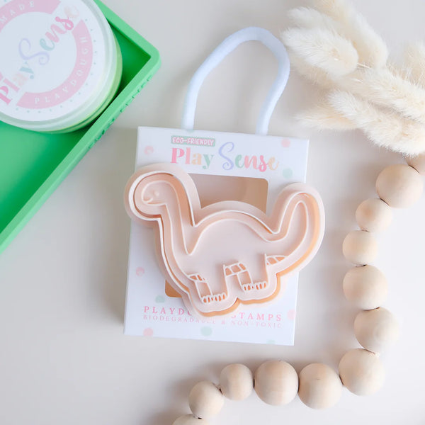 Eco Playdough Stamp | Dinosaurs | Brachiosaurus - Play Sense