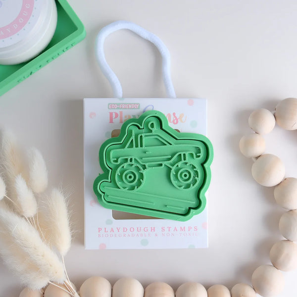 Eco Playdough Stamp | Monster Truck - Play Sense