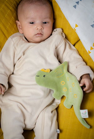 Triceratops Scrunchie Toy - Tikiri