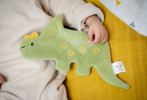 Triceratops Scrunchie Toy - Tikiri