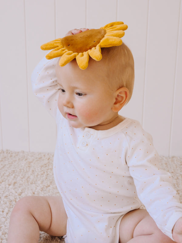 Sun Flower Scrunchie Toy - Tikiri