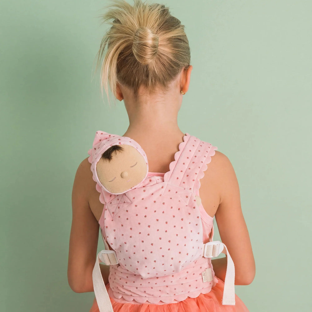 Dinkum Petal Carrier - Strawberry - Dinkum Dolls