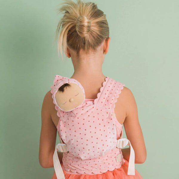 Dinkum Petal Carrier - Strawberry - Dinkum Dolls