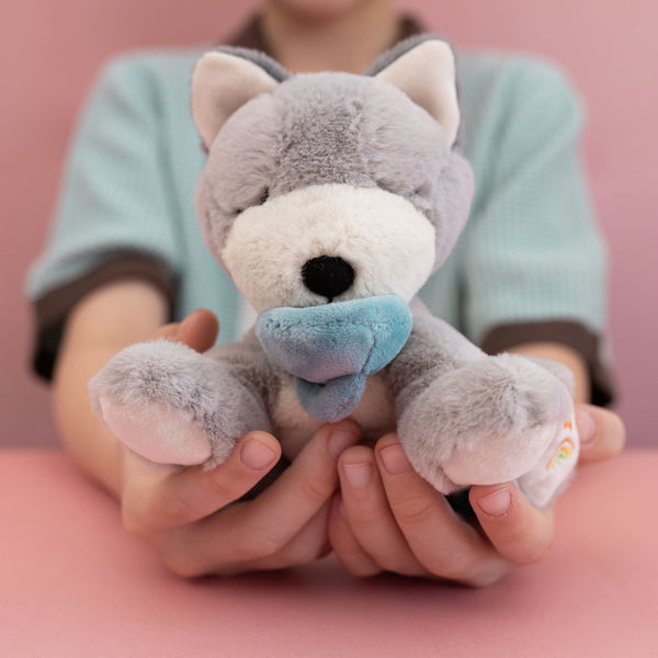 Dinkum Puppy Banjo - Grey - Dinkum Dolls