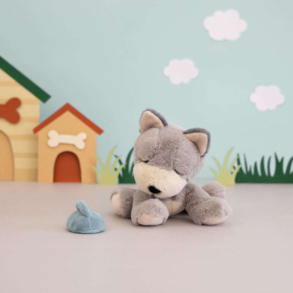 Dinkum Puppy Banjo - Grey - Dinkum Dolls