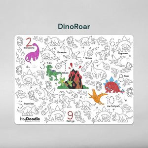 DinoRoar Classic Colouring & Doodle Mat - Hey Doodle