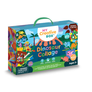 Dinosaur Collage Sensory Craft Box - My Creative Box