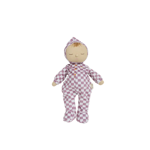 Dozy Dinkum Doll - Twinkle Plum Check - Olli Ella