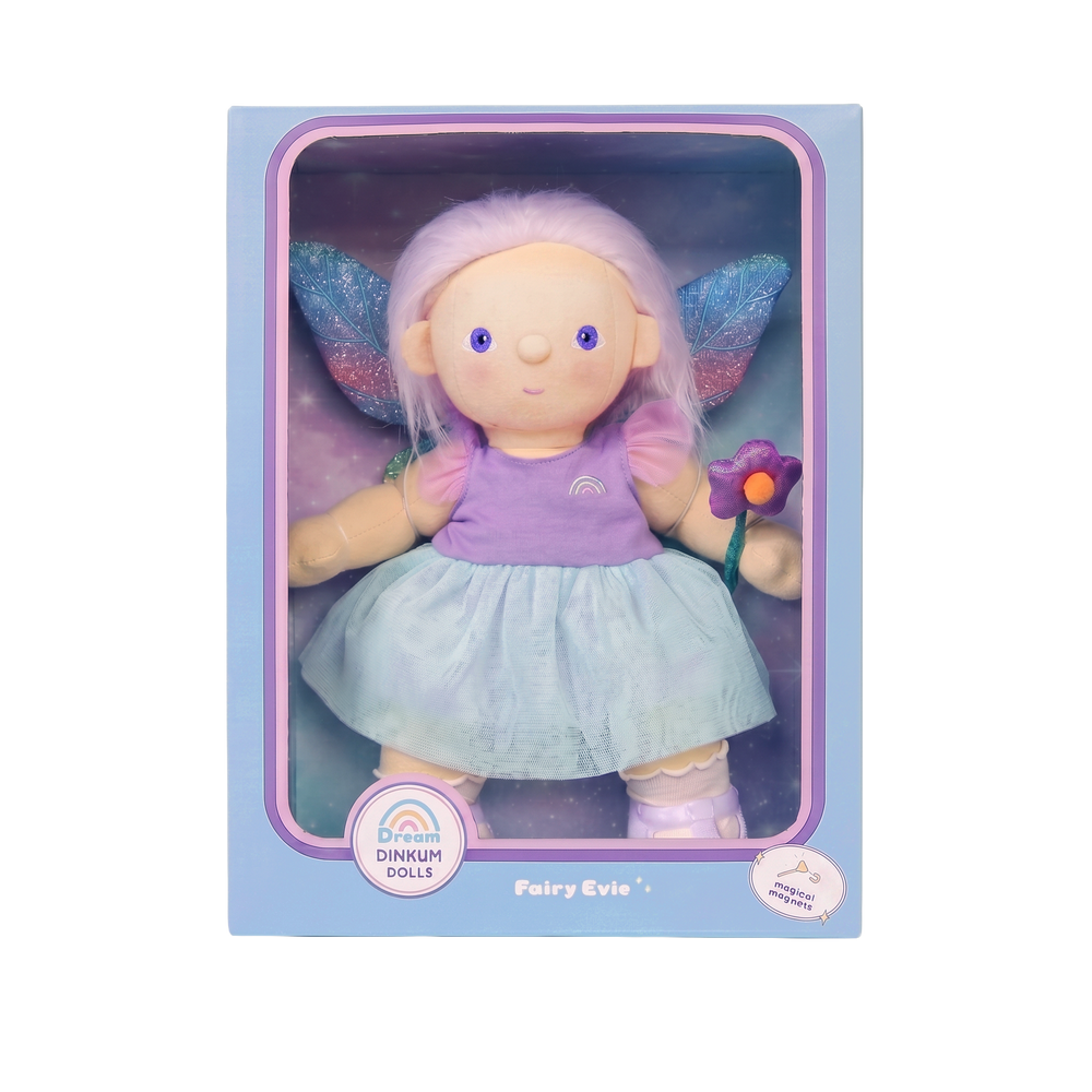 Dream Dinkum - Fairy Evie - Rainbow Realm - Dinkum Dolls