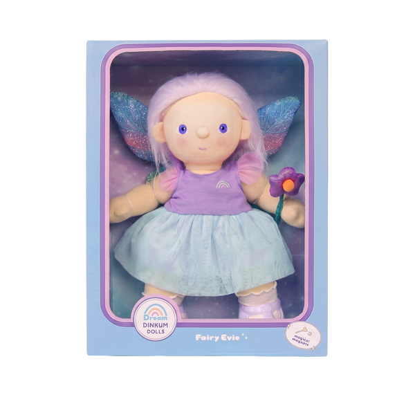 Dream Dinkum - Fairy Evie - Rainbow Realm - Dinkum Dolls