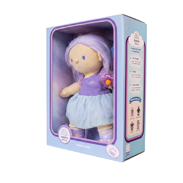 Dream Dinkum - Fairy Evie - Rainbow Realm - Dinkum Dolls