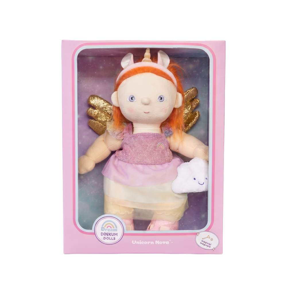 Dream Dinkum - Unicorn Nova - Rainbow Realm - Dinkum Dolls