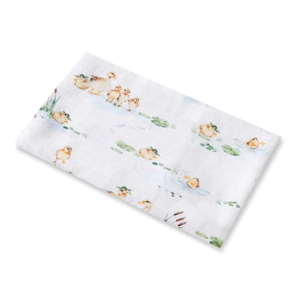 Duck Pond Organic Muslin Wrap - Snuggle Hunny