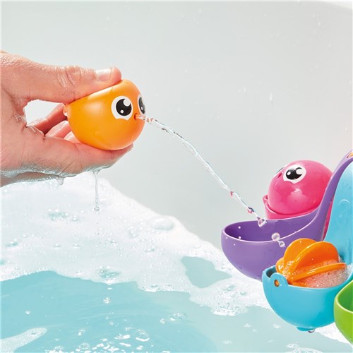 7 in 1 Bath Activity Toy Octopus - Tomy