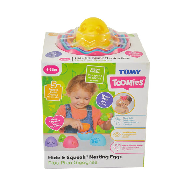 Hide & Squeak Nesting Eggs - Tomy