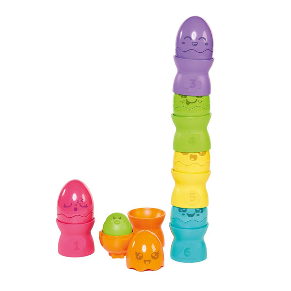Hide & Squeak Egg Stackers - Tomy