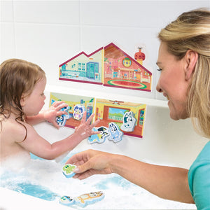 Playdate at Blueys Bath Sticker Set - Tomy