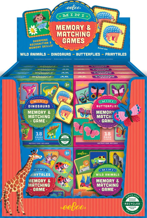 Eeboo Memory Mini Memory Game - Eeboo