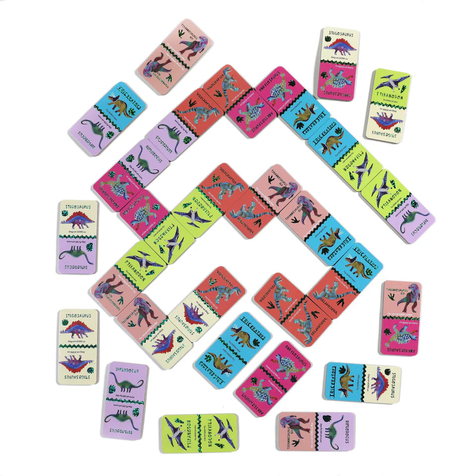 Dominoes - Giant Shiny Dinosaur - Eeboo