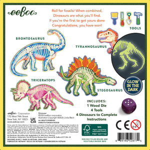 Roll for the Dinosaur Game - Eeboo