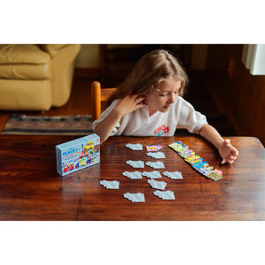 Memory & Matching Game - Trucks & Bus - Eeboo