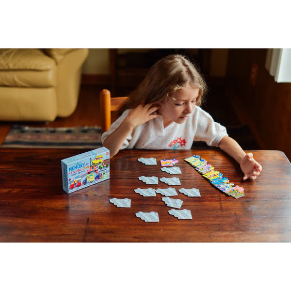 Memory & Matching Game - Trucks & Bus - Eeboo