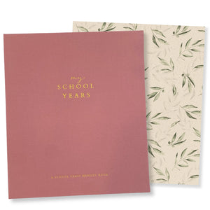 Evergreen - School Memory Book (Blush) - Peachly