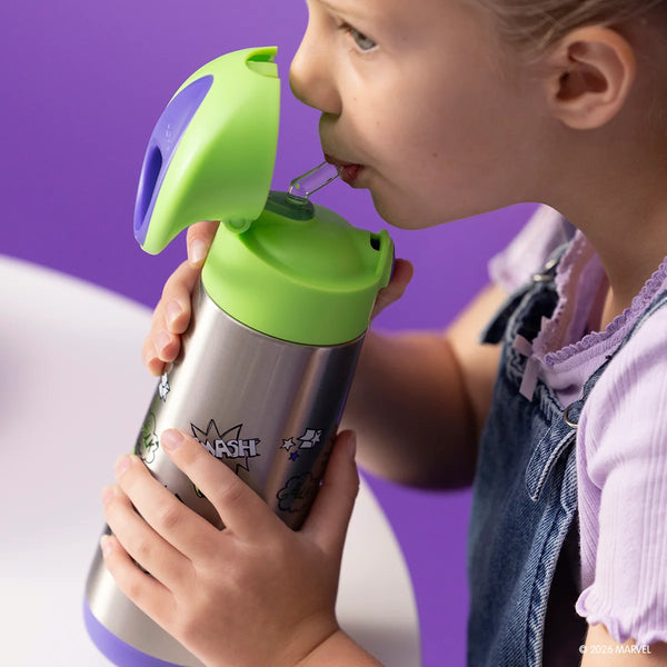Marvel Hulk by b.box - 500mL insulated drink bottle - B Box