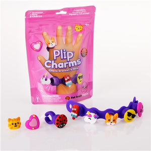 Plip Charms Purple Bracelet - Fat Brain Toys
