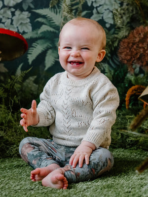 In the Woods Timeless Legging - Dusty Blue - Fleur Harris - DISCOUNTED