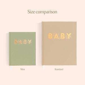 Mini Baby Book Sage - Fox & Fallow