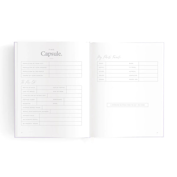 Mini Baby Book Sage - Fox & Fallow