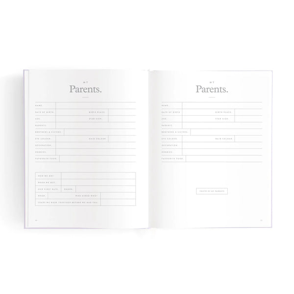 Mini Baby Book Sage - Fox & Fallow