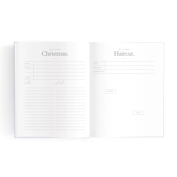 Mini Baby Book Sage - Fox & Fallow